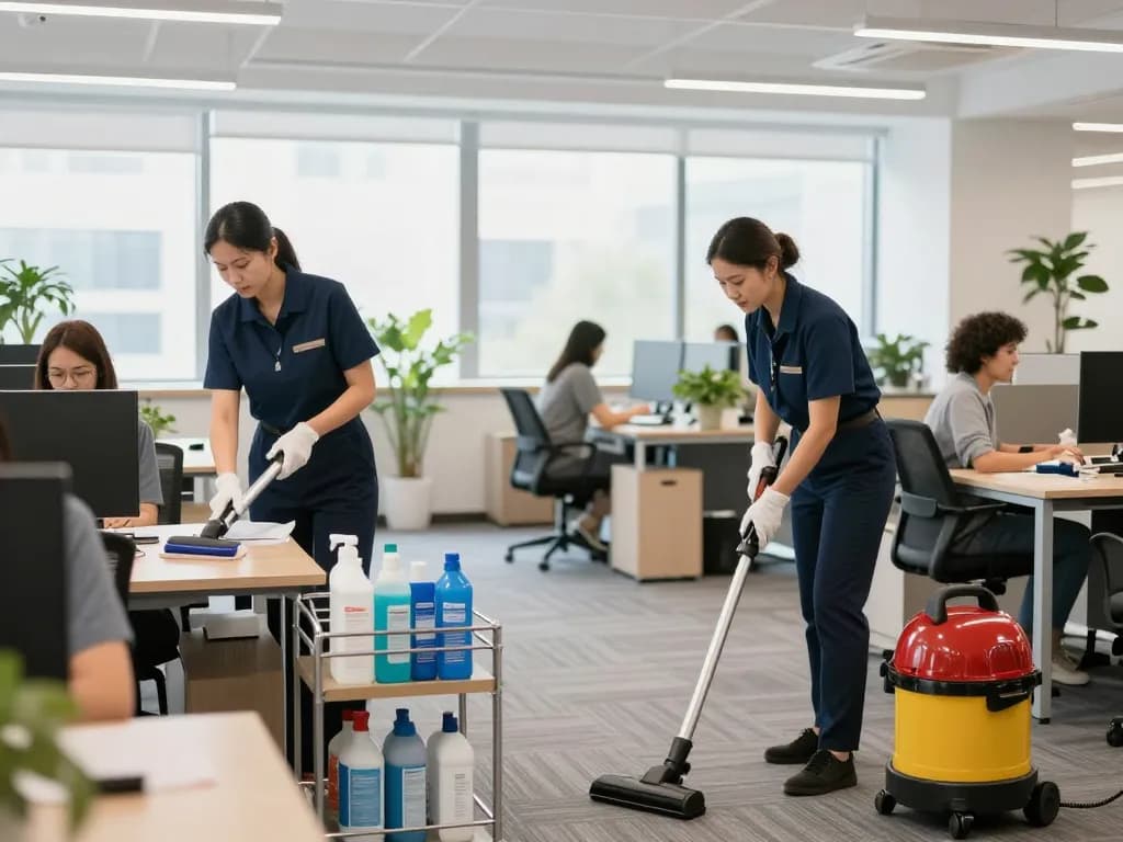 Regelmäßige Reinigungsdienste für Büros in Münster sorgen dafür, dass die Räume hygienisch und einladend bleiben und die Produktivität fördern.