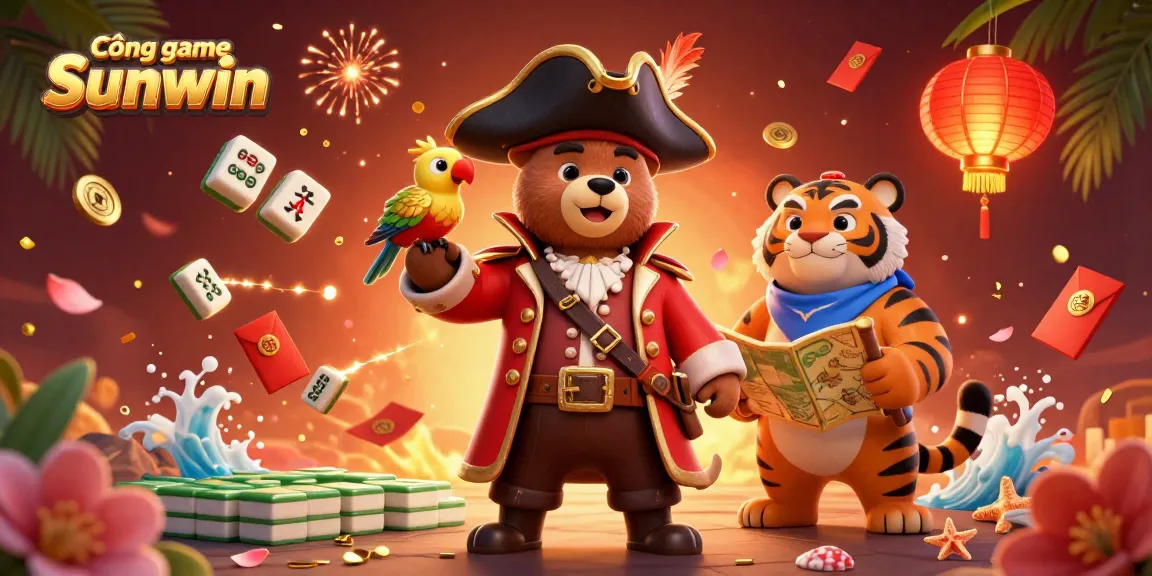 Engage with Cổng game Sunwin through a vibrant 3D pirate adventure featuring rich game elements and a thrilling atmosphere.