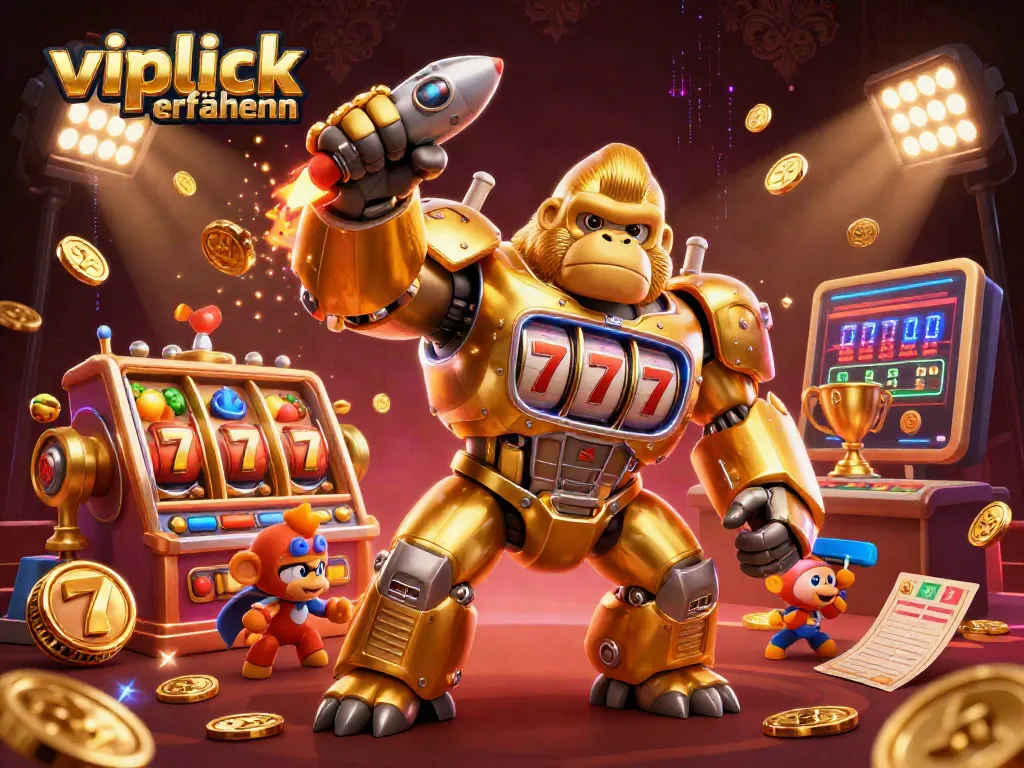 Experience vipluck erfahrungen with a dynamic 3D casino battle of luck and excitement.