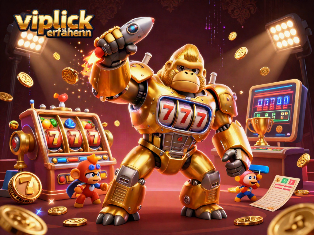 Experience vipluck erfahrungen with a dynamic 3D casino battle of luck and excitement.
