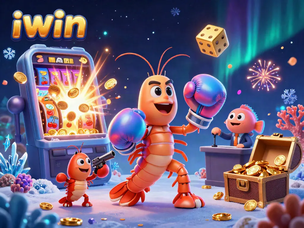 Spin the reels at iwin to experience a vibrant jackpot explosion with unique characters and casino excitement.