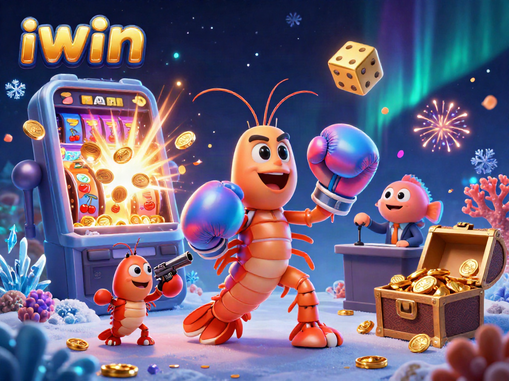 Spin the reels at iwin to experience a vibrant jackpot explosion with unique characters and casino excitement.