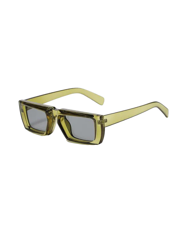 grey_lens_green_frame_Chunky_Rectangular_Sunglasses