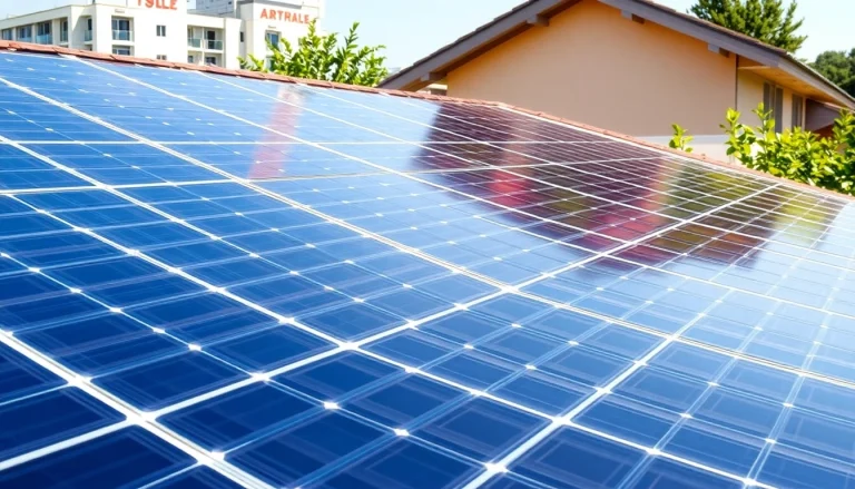PV anlage kosten wien Übersicht der Installation von Solarpanelen auf einem modernen Haus