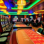 A szórakoztató magyar online casino élménye, színes játékgépekkel és asztalokkal a fókuszban.