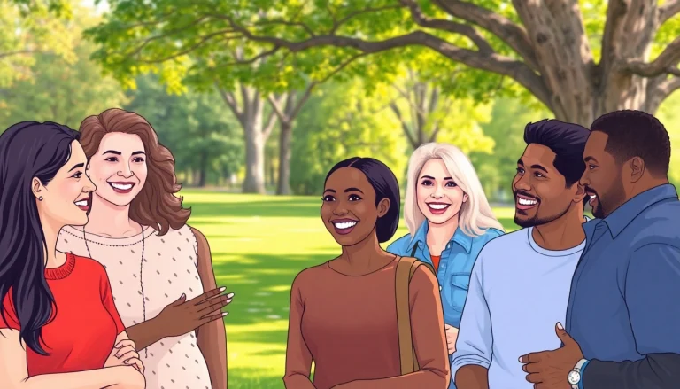 Promote mental health awareness through supportive interaction in nature.