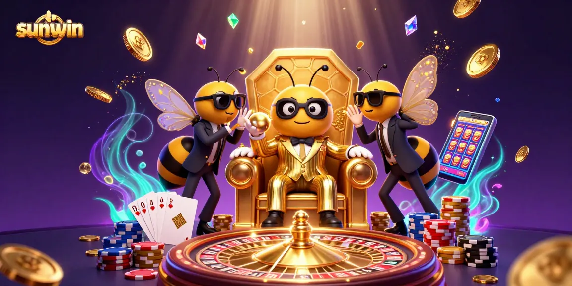 Experience thrilling gaming with sunwin's luxurious casino scene full of excitement and action.